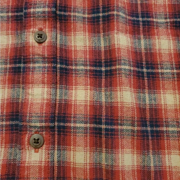 2 for $25!! Quicksilver, long sleeve plaid flannel hoodie - Picture 8 of 8